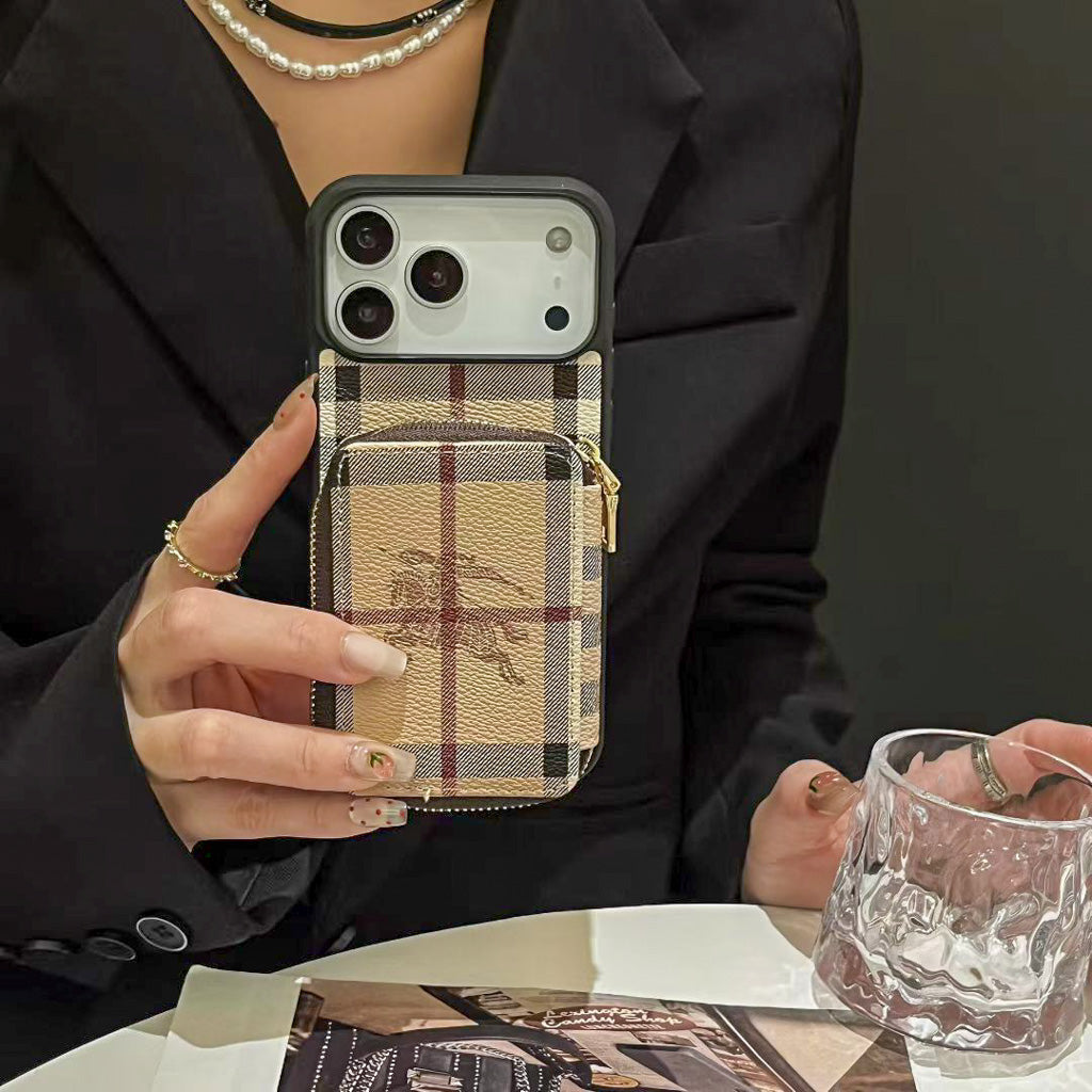 LV Zipped Wallet Phone Case iPhone 17 / Pro / Pro Max / Air