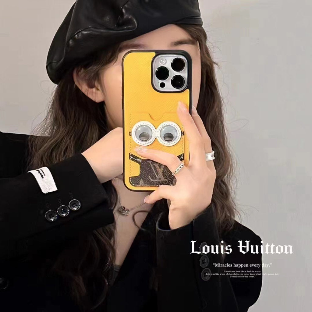Louis Vuitton Phone Case Minions Card Holder