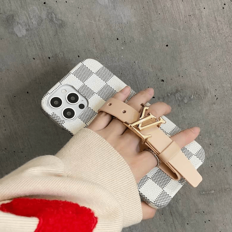 Designer Phone Case with Hand Strap for iPhone 11 12 13 14
