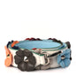 Fendi Vitello Dolce Flowerland Bi-Color Studded Strap You White Ice Multicolor