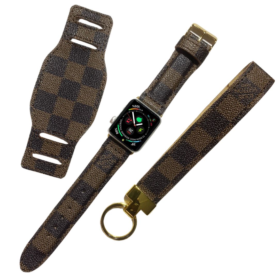 Upcycled Designer Key Fobs | Gucci, LV & MCM Leather | Anaghe Atelier