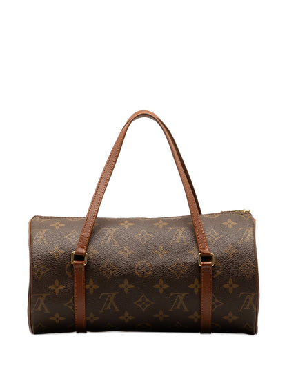 Brown Louis Vuitton Monogram Papillon 26 HandBag