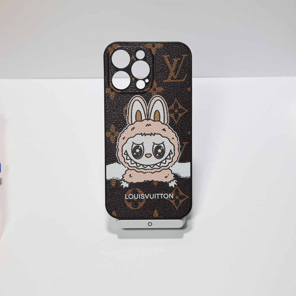 Labubu Big Face LV iPhone Case for 13  16 Pro Max Series