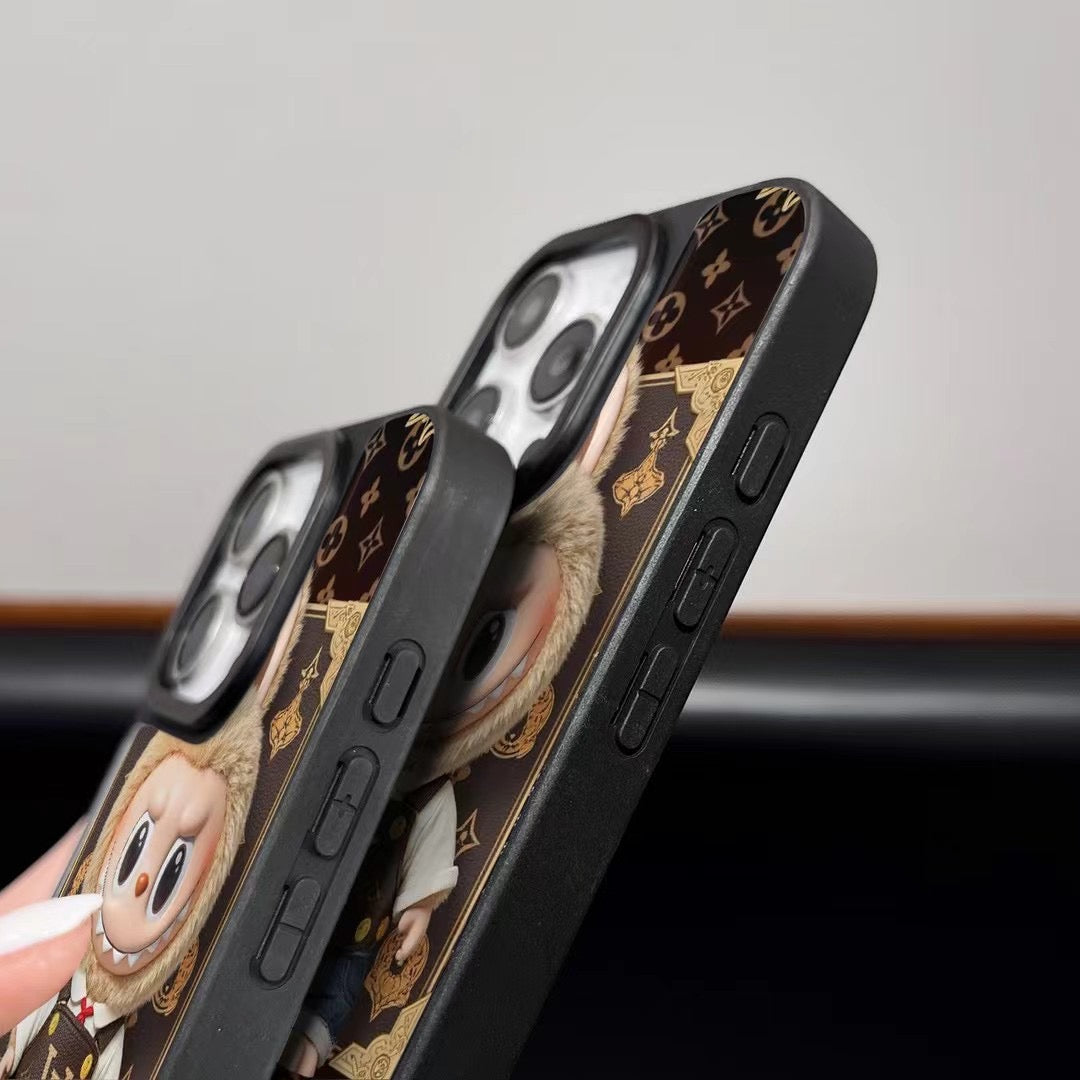 Labubu iPhone Case Brown Monogram for 1316 Pro Max