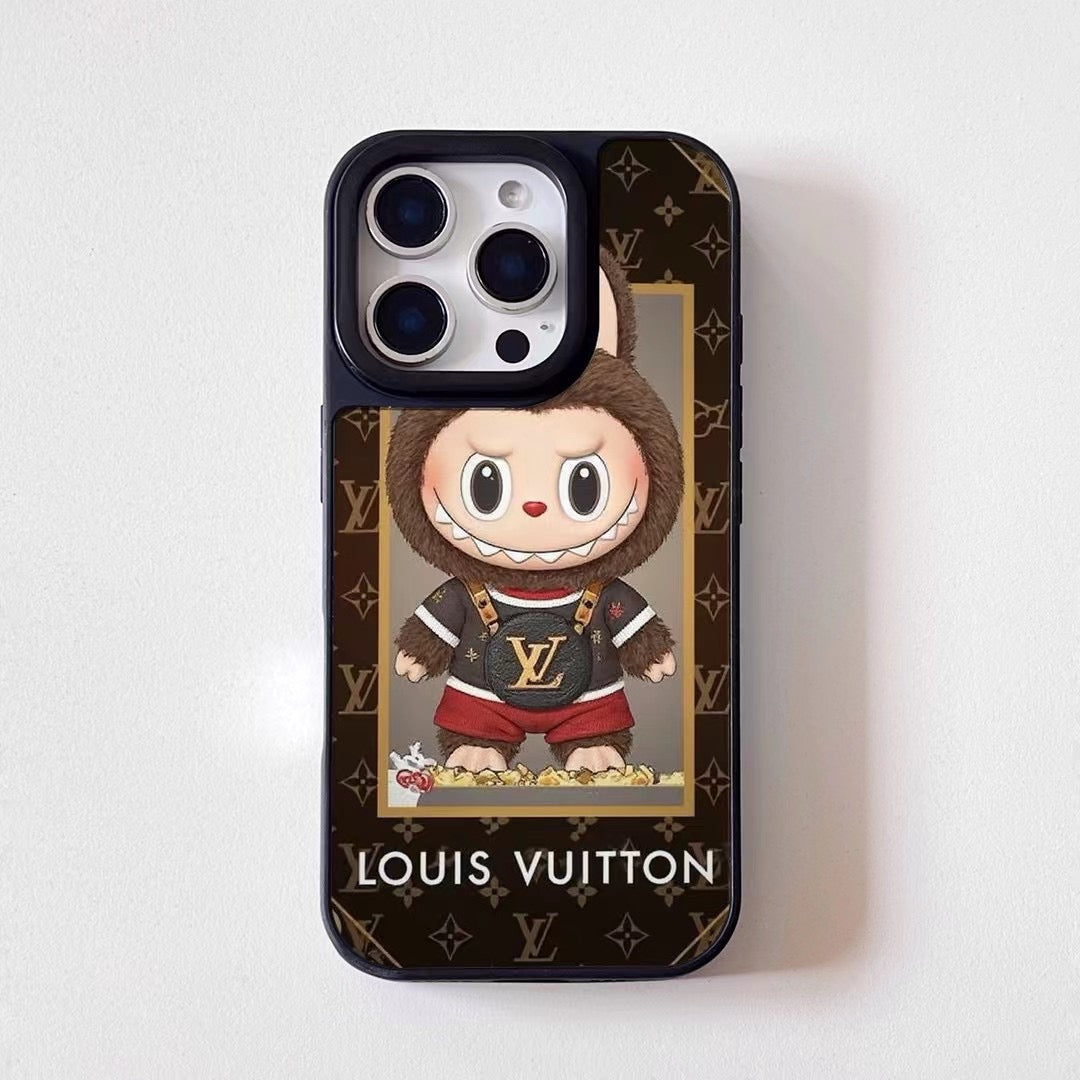 LV Labubu iPhone Case