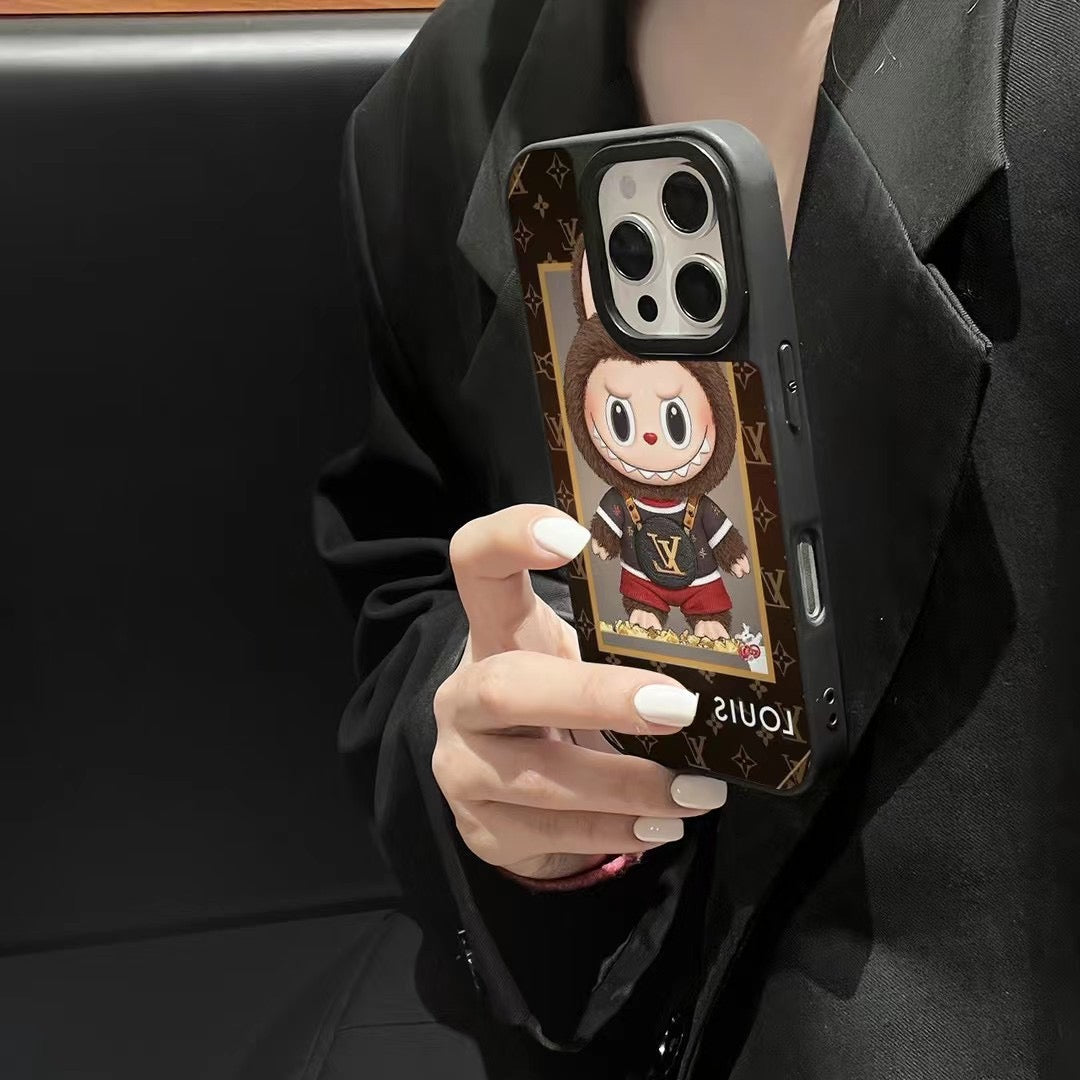 LV Labubu iPhone Case