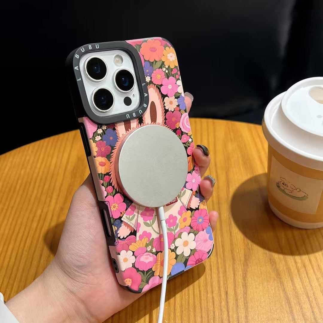 Labubu 3D Print iPhone Case Magsafe for 1216 Pro Max Plus