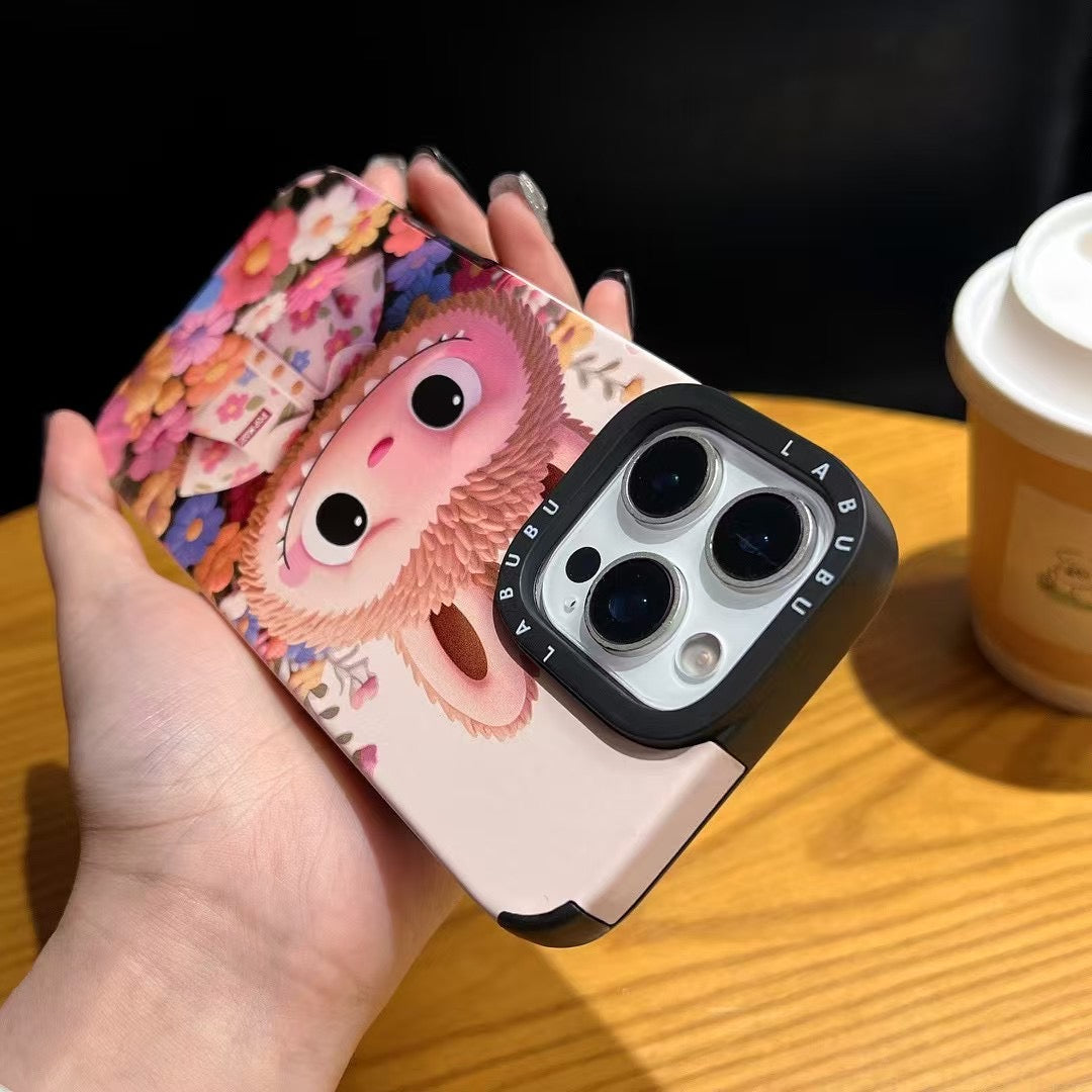 Labubu 3D Print iPhone Case Magsafe for 1216 Pro Max Plus