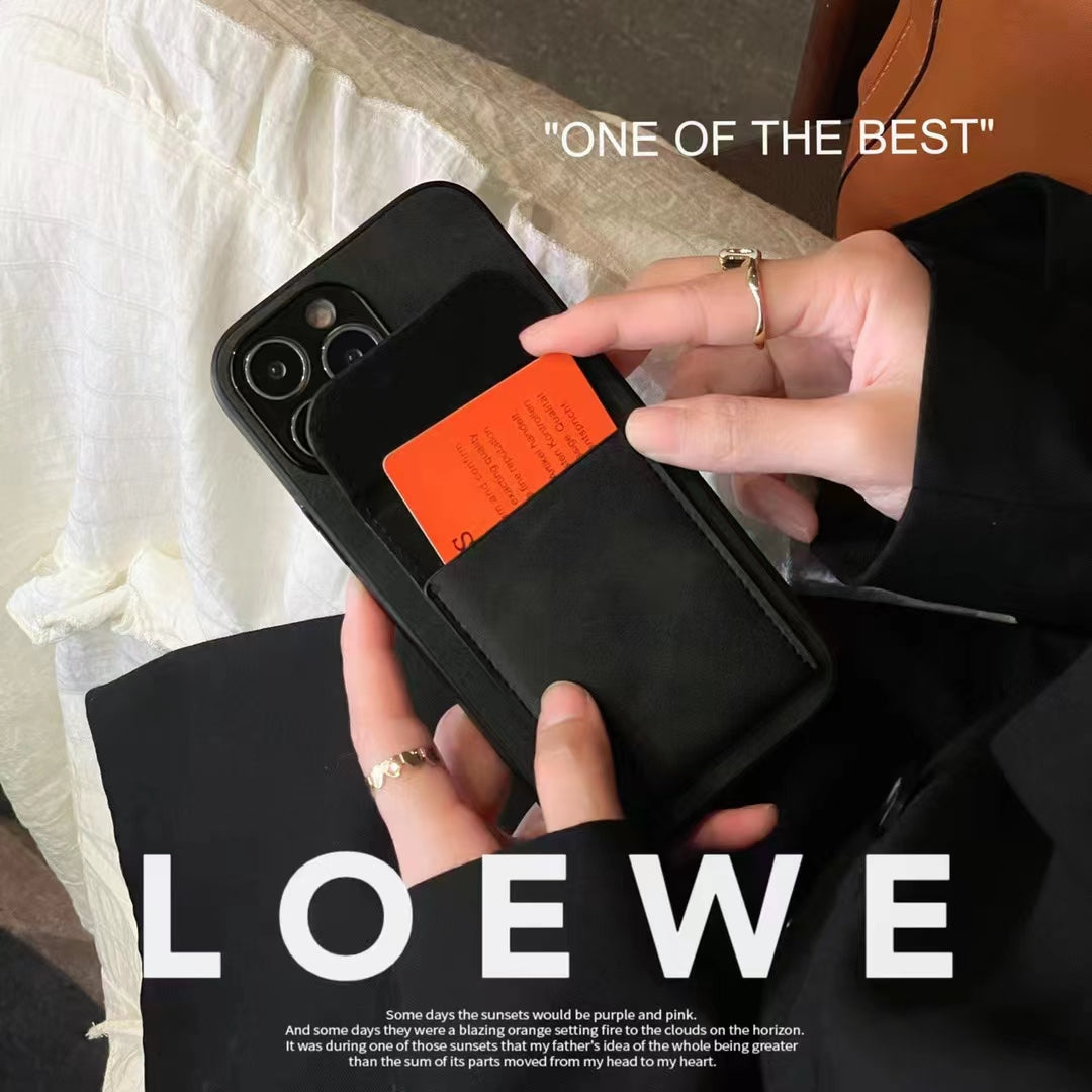 Loewe iPhone Case Card Holder Leather For iPhone