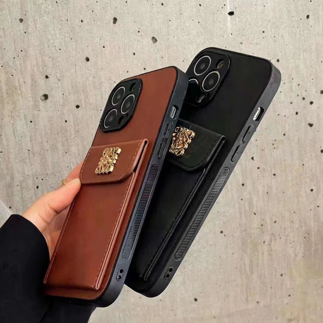 Loewe iPhone Case Card Holder Leather For iPhone