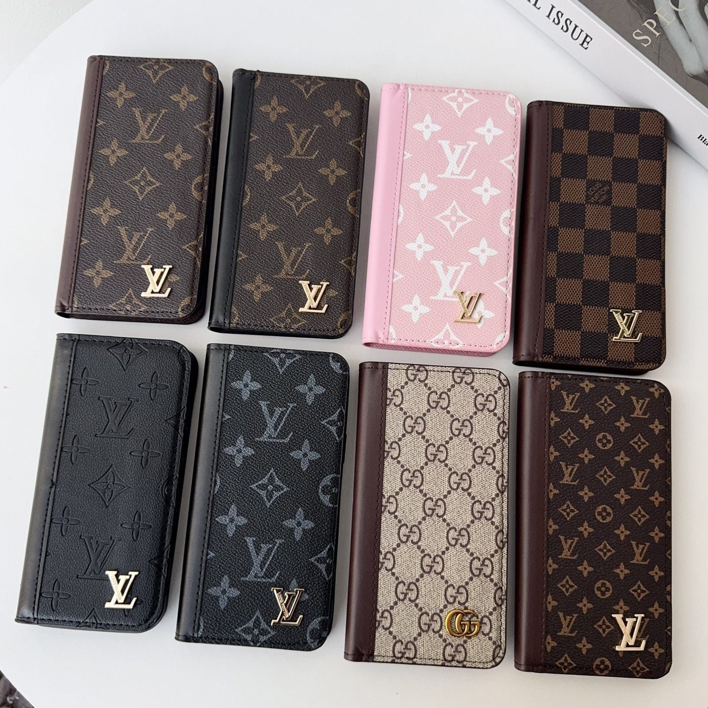Louis V Folio Wallet Case iPhone 17 Series