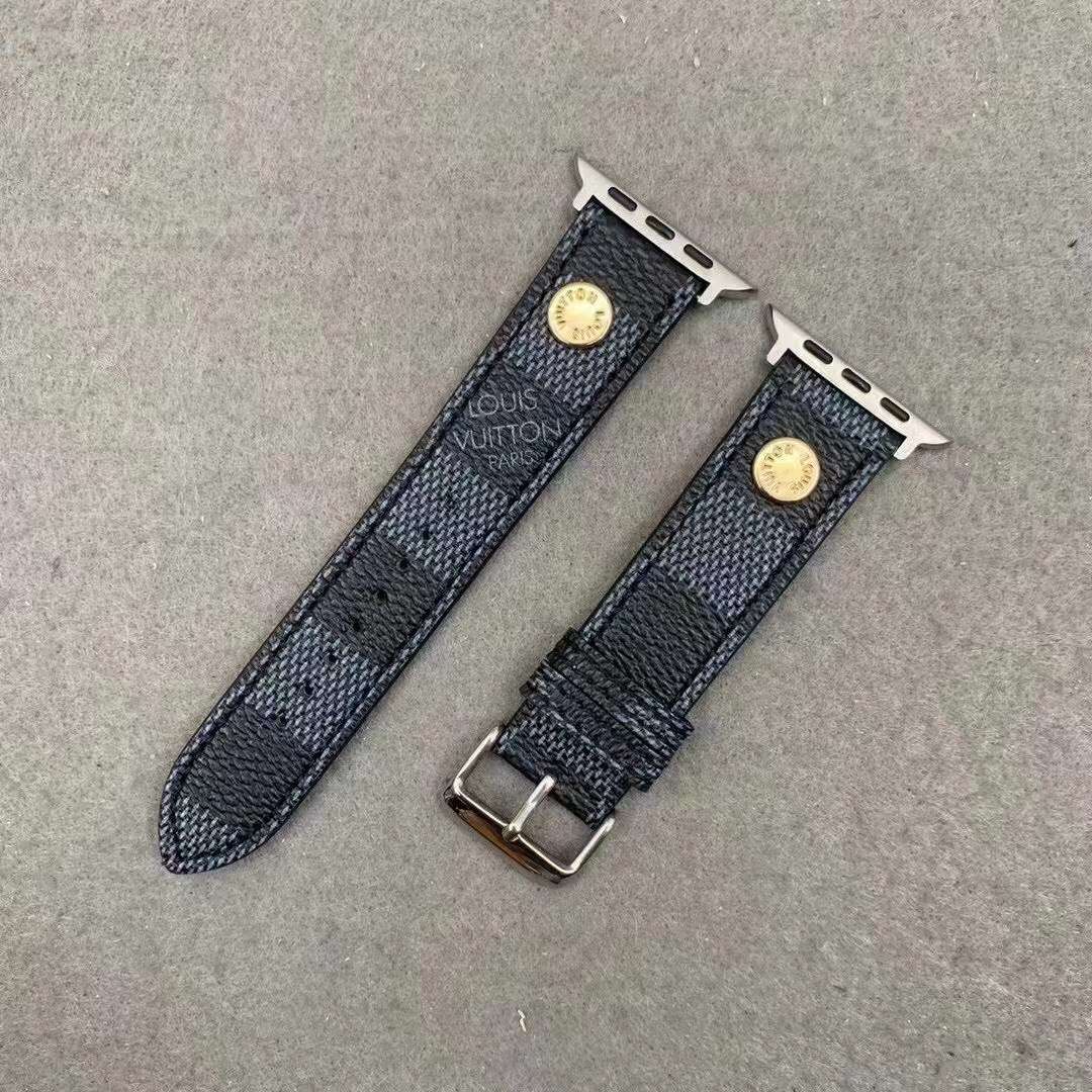 Black LV Apple Watch Band