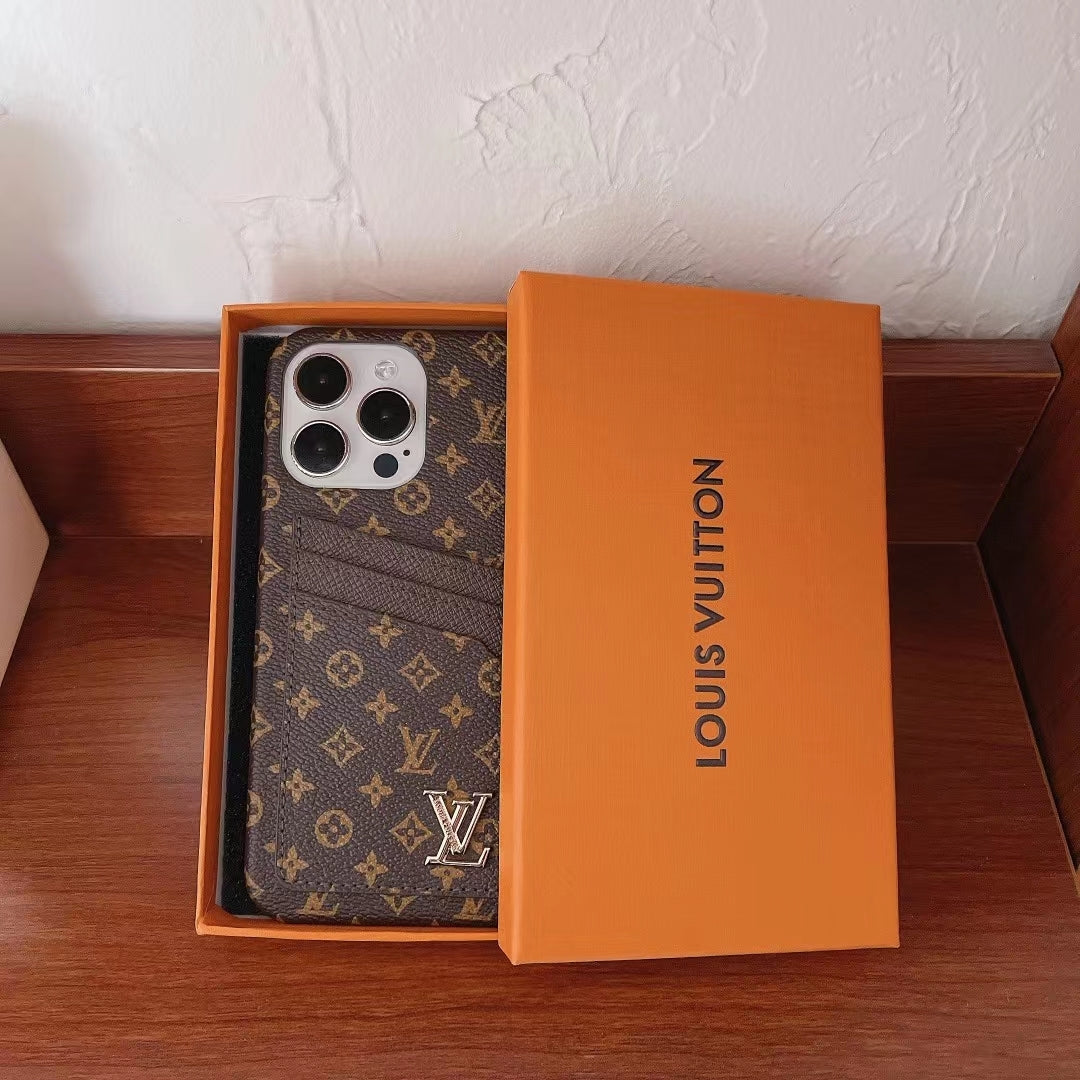 Louis Vuitton iPhone Case Card Slot Accent Color iPhone