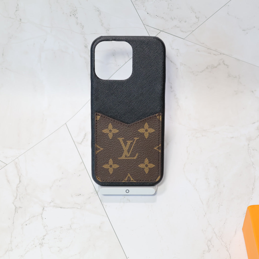 Louis Vuitton Case Card Holder Iphone 12-17 / Pro / Pro Max / Plus / Air / 18 Pro / 18 Pro Max