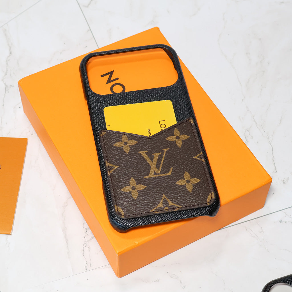 Louis Vuitton Case Card Holder iPhone 1217 Pro Max Plus