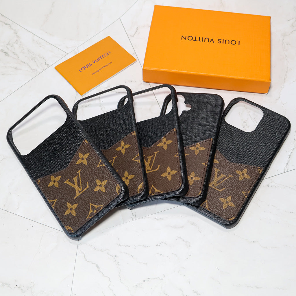 Louis Vuitton Case Card Holder iPhone 1217 Pro Max Plus