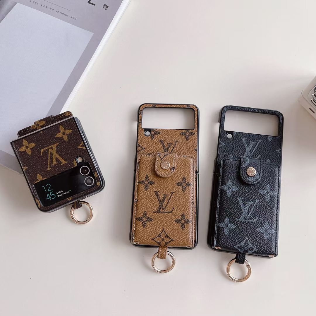 LV Phone Case Z Flip 3 4 5 6 7 Samsung Galaxy