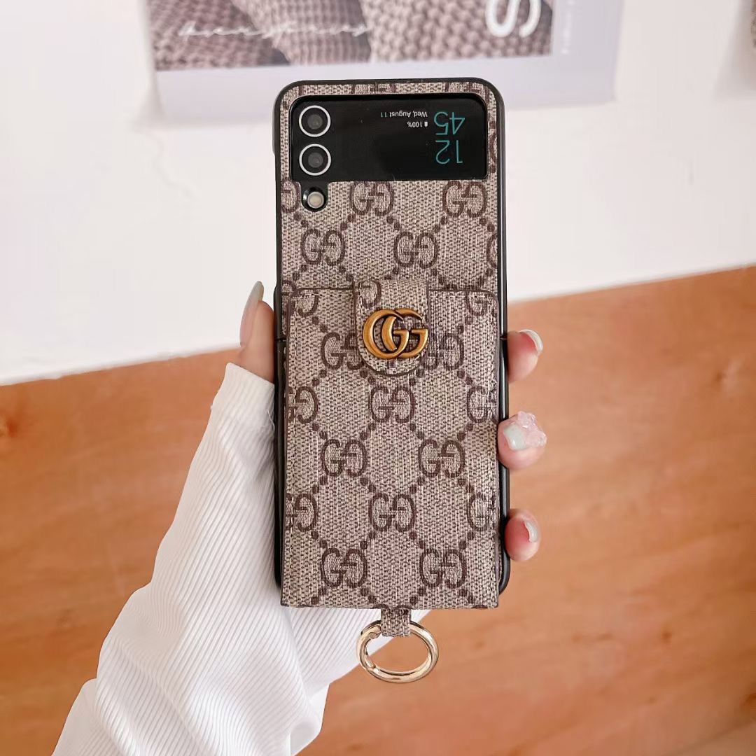 LV Phone Case Z Flip 3 4 5 6 7 Samsung Galaxy
