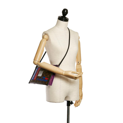 Louis Vuitton Monogram Double Flat Crossbody Bag
