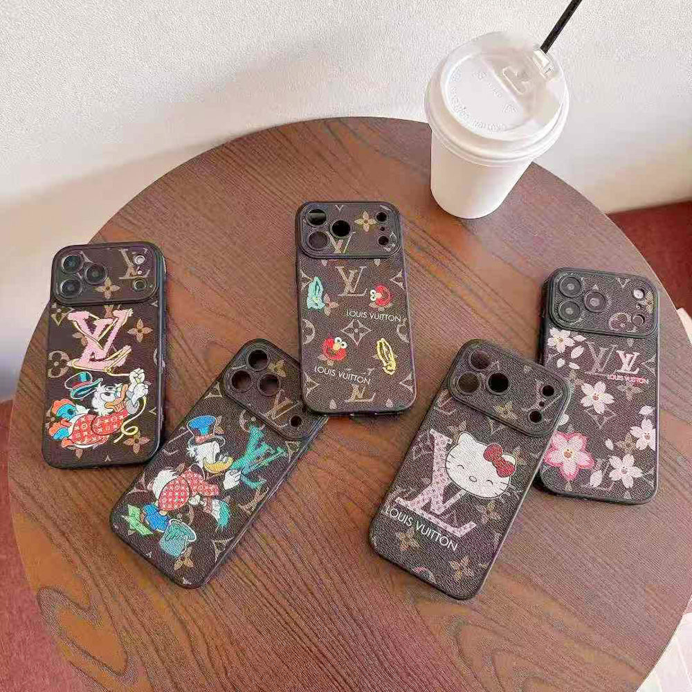 Multicolor Monogram Lv Case Iphone 13-17 / Pro / Pro Max / 18 Pro / 18 Pro Max