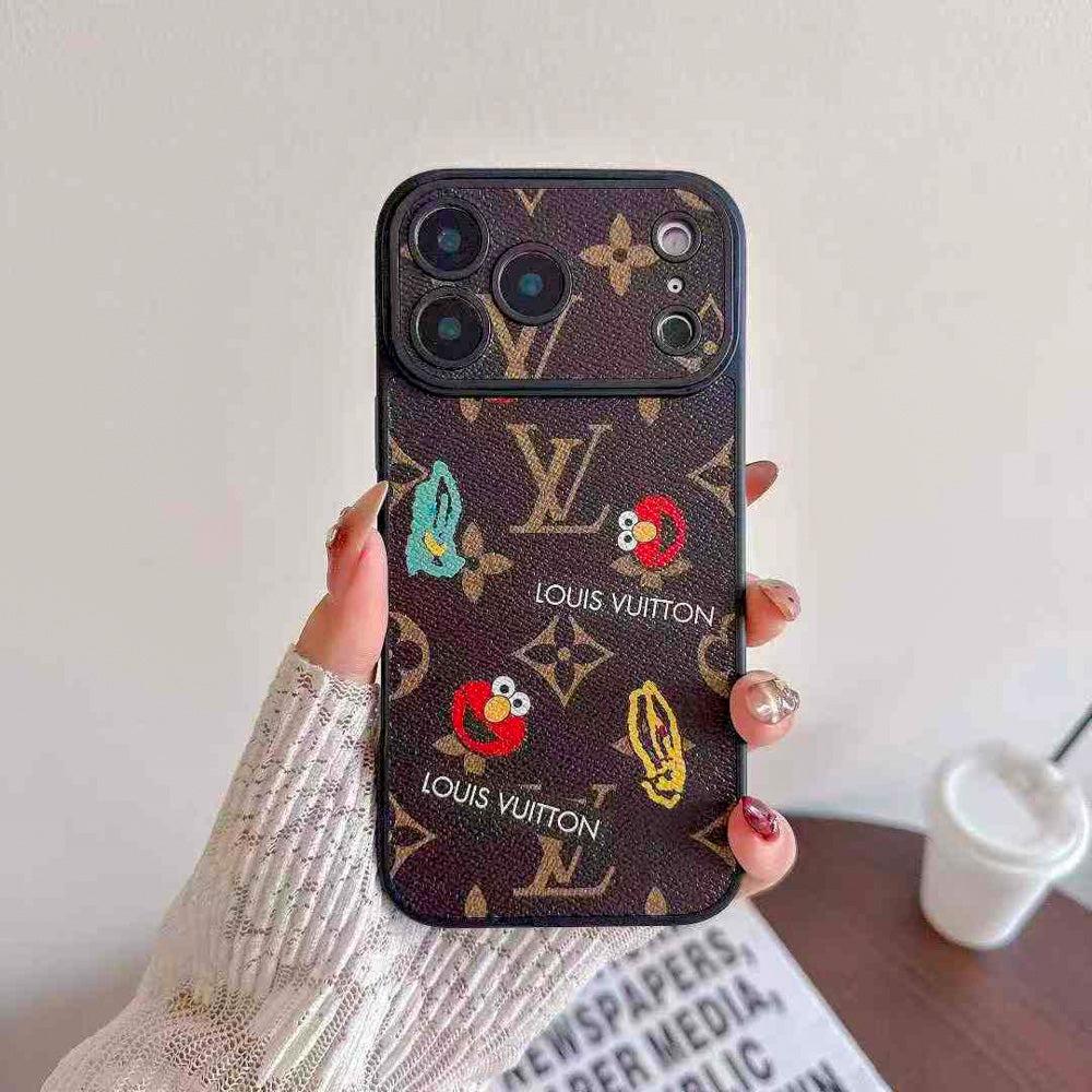 Multicolor Monogram Lv Case Iphone 13-17 / Pro / Pro Max / 18 Pro / 18 Pro Max