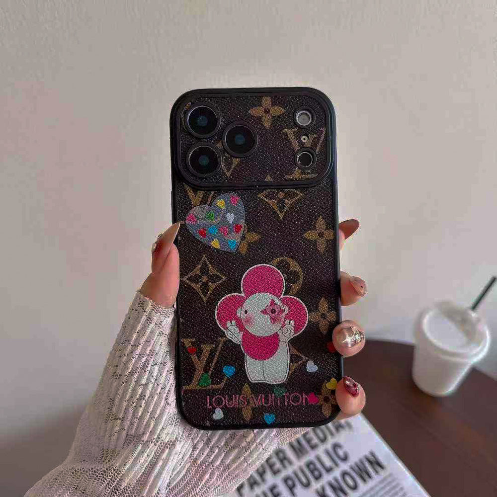 Multicolor Monogram Lv Case Iphone 13-17 / Pro / Pro Max / 18 Pro / 18 Pro Max