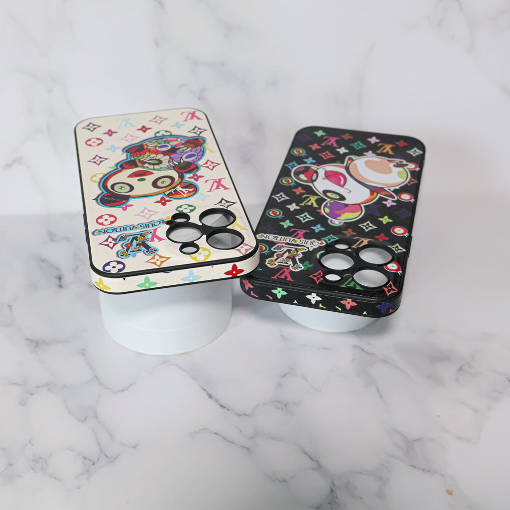 Lv Rainbow Iphone Case Panda Monogram / 18 Pro / 18 Pro Max