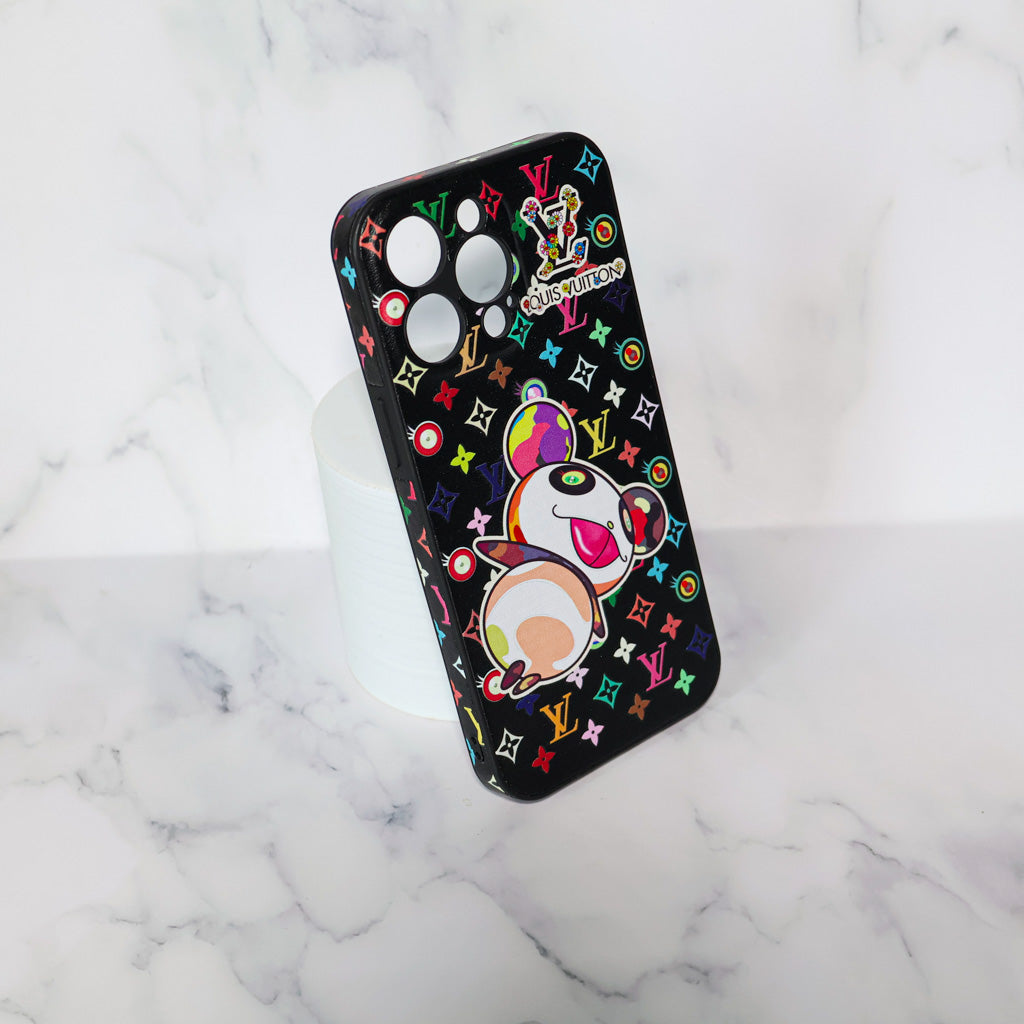 Lv Rainbow Iphone Case Panda Monogram / 18 Pro / 18 Pro Max