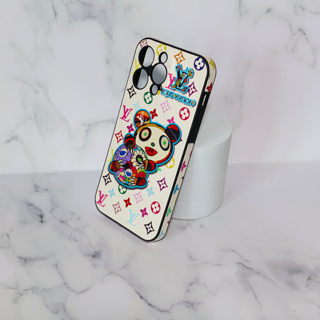 Lv Rainbow Iphone Case Panda Monogram / 18 Pro / 18 Pro Max