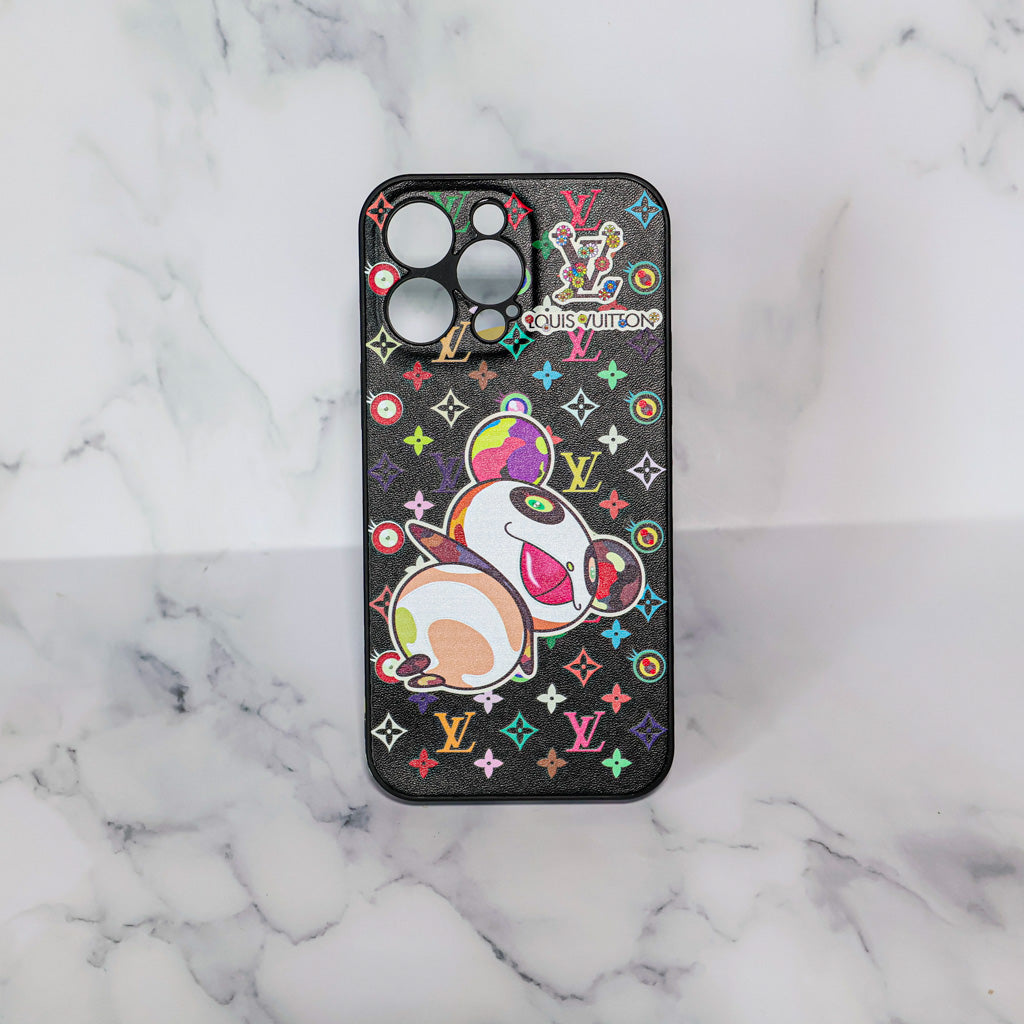 Lv Rainbow Iphone Case Panda Monogram / 18 Pro / 18 Pro Max