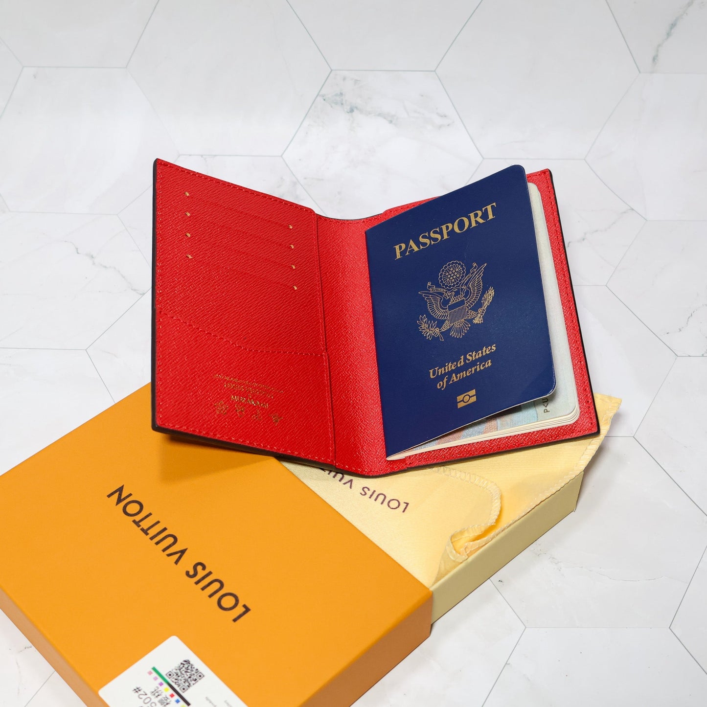 Takashi Murakami LV Passport Cover