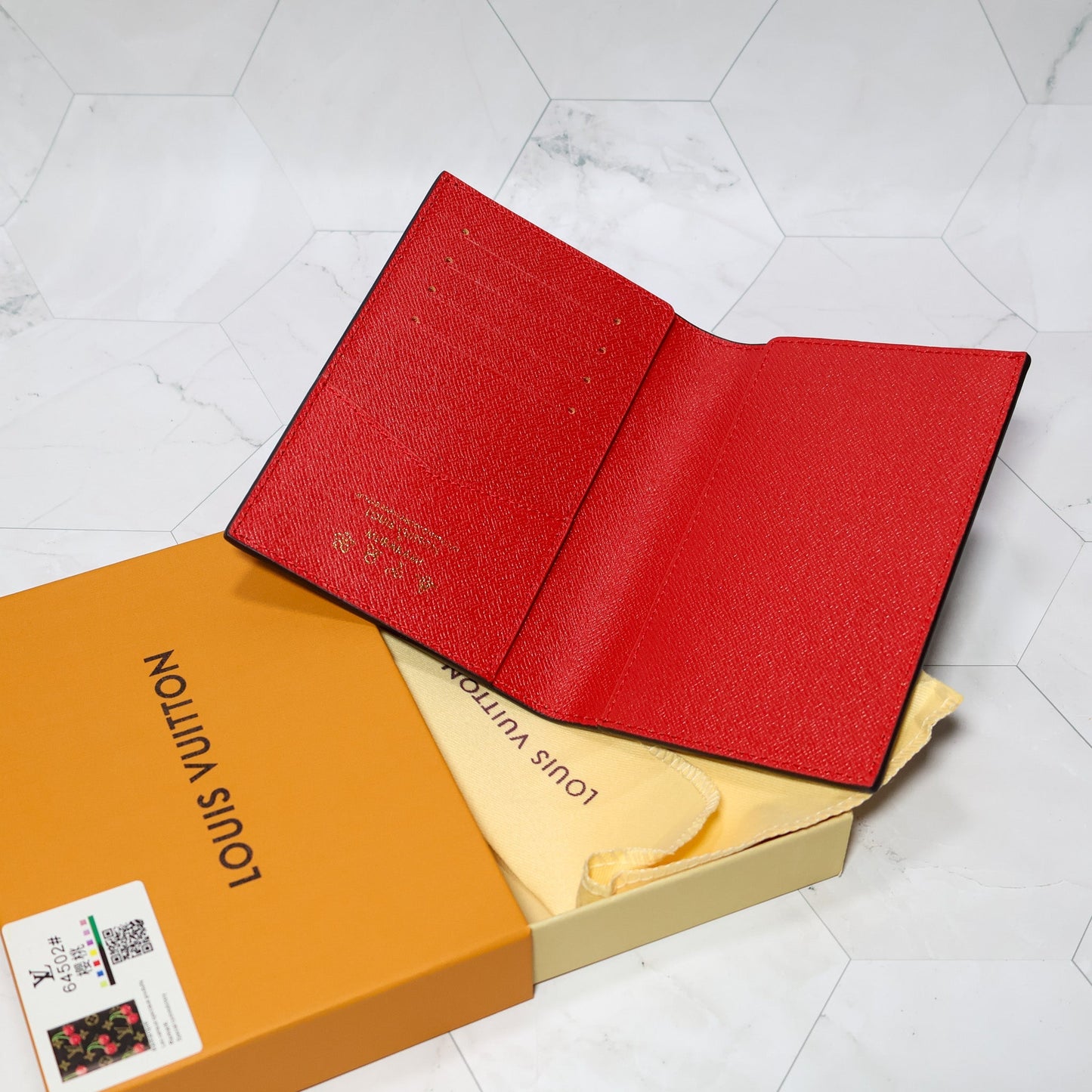 Takashi Murakami LV Passport Cover