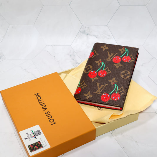 Takashi Murakami LV Passport Cover