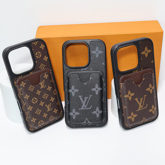 LV Leather Phone Case