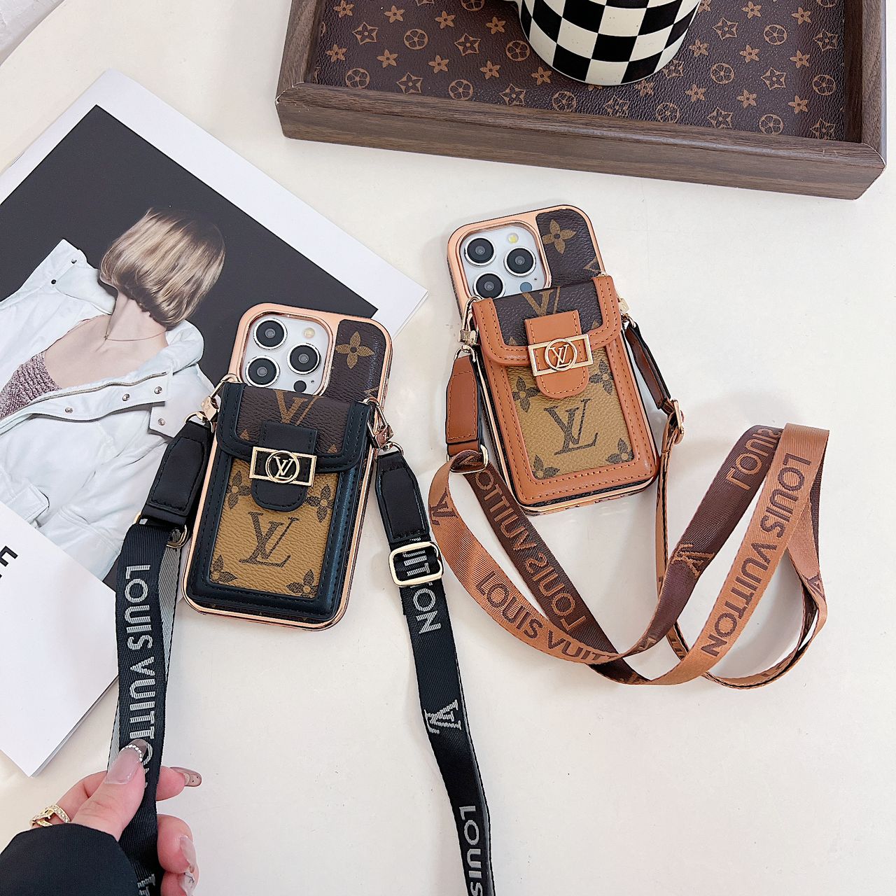 Louis Vuitton Phone Case Crossbody iPhone