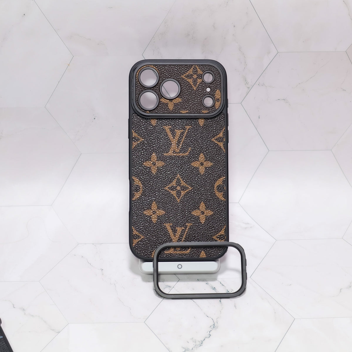 Lv Iphone Case Swappable Lens For 12-17/ Pro / Pro Max / 18 Pro / 18 Pro Max