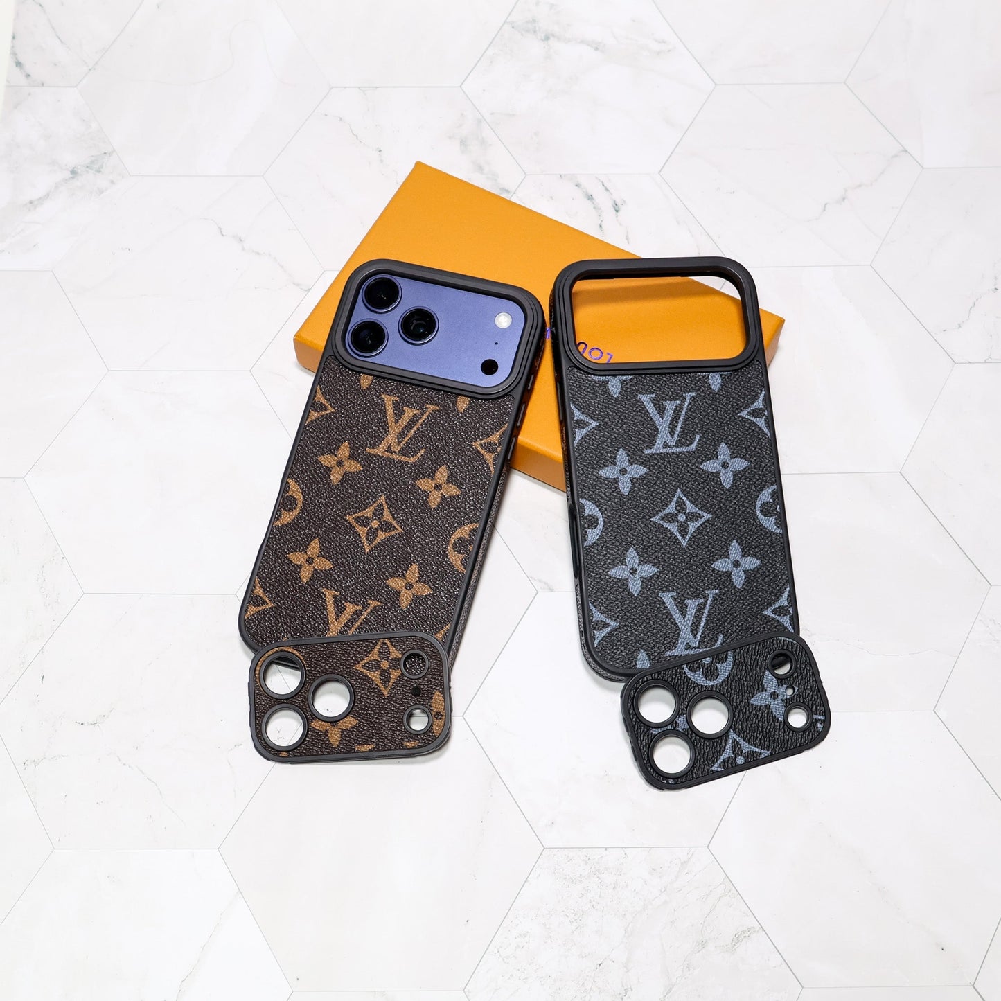 LV iPhone Case Swappable Lens for 1217 Series