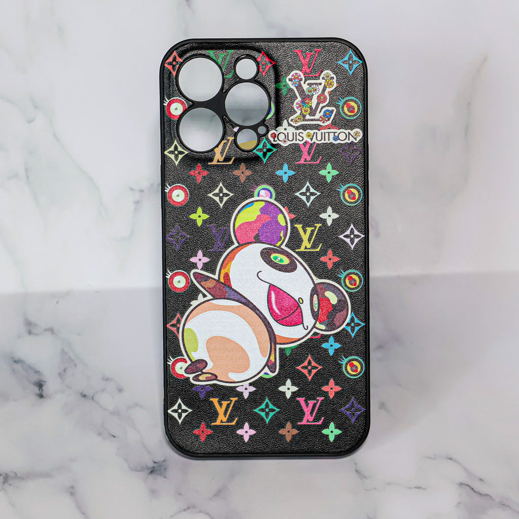 Lv Rainbow Iphone Case Panda Monogram / 18 Pro / 18 Pro Max