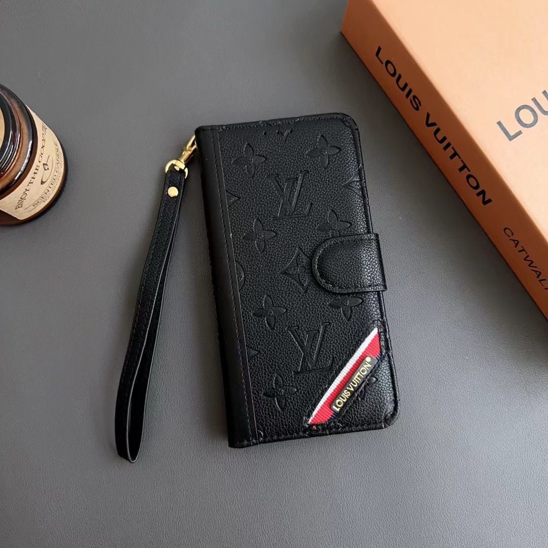 LV iPhone 16 Case Wallet 15 14 13 12 Pro Max Plus