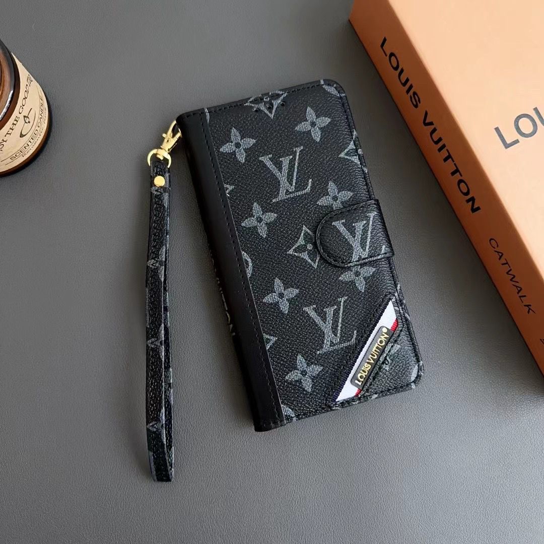 LV iPhone 16 Case Wallet 15 14 13 12 Pro Max Plus