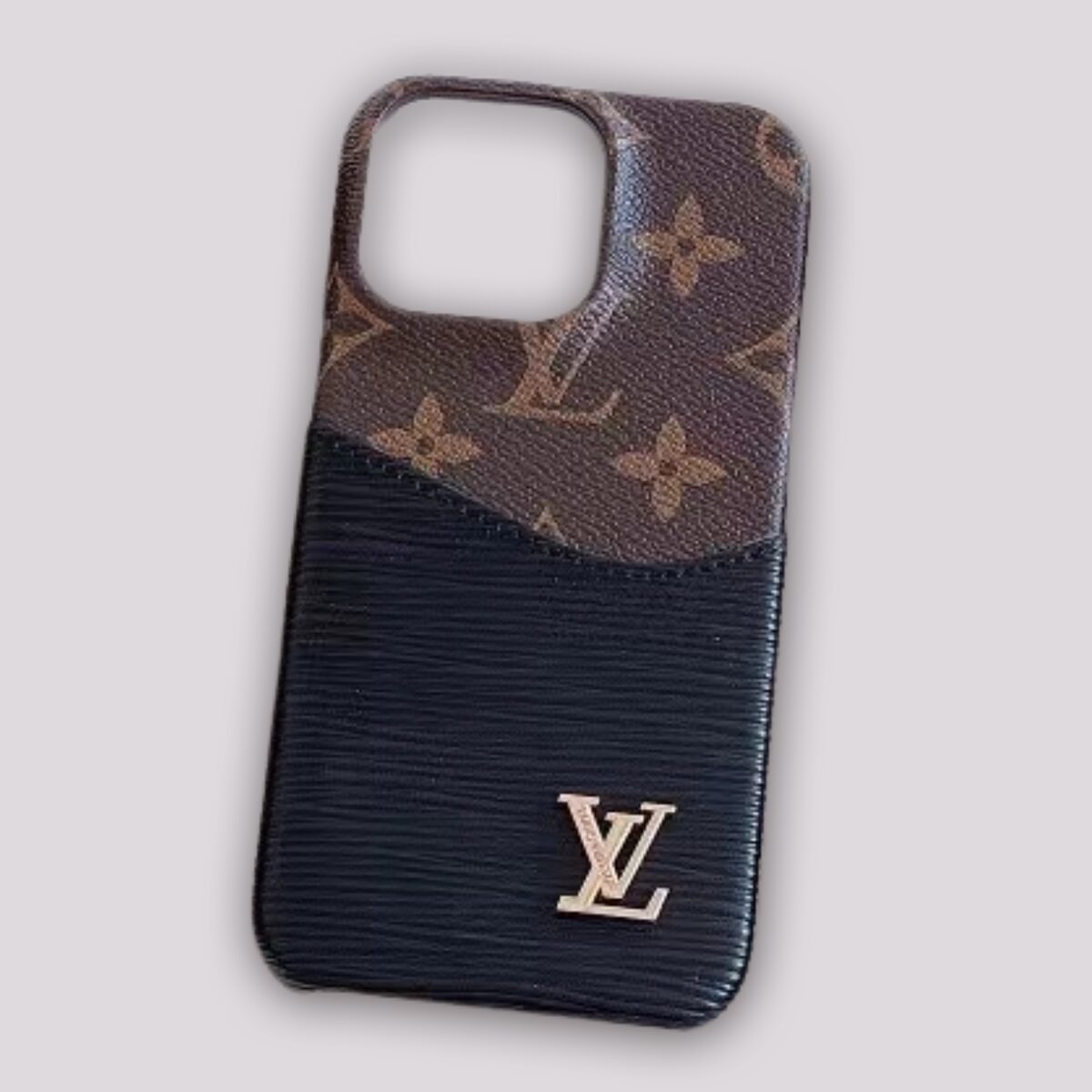Iphone 14 Pro Max Louis Vuitton Case Card Holder For Iphone 12 13 14 15 16 Pro Max Plus / 18 Pro / 18 Pro Max