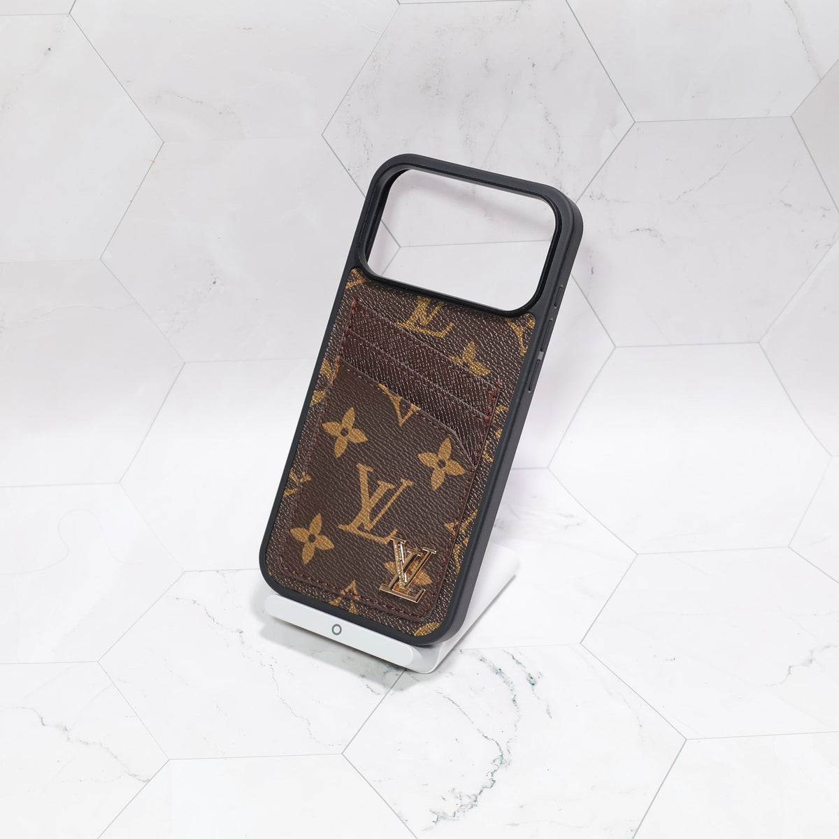Lv Iphone Card Holder Case For 12-17 / Pro / Pro Max / Plus / Air / 18 Pro / 18 Pro Max