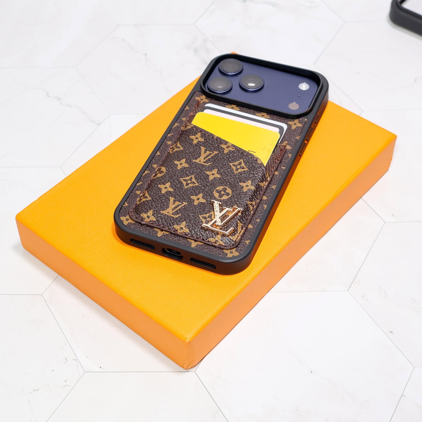 Louis Vuitton iPhone Card Holder Case for 1217