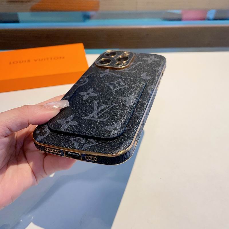 Louis Vuitton iPhone Case Card Holder Back Cover For iPhone