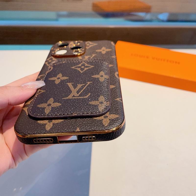 Louis Vuitton iPhone Case Card Holder Back Cover For iPhone