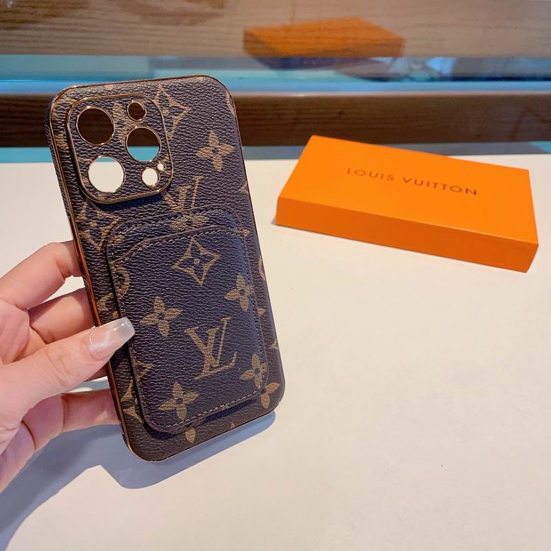 Louis Vuitton iPhone Case Card Holder Back Cover For iPhone