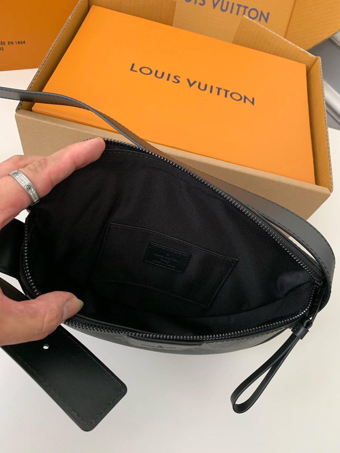 LV  Monogram Eclipse Moon Crossbody
