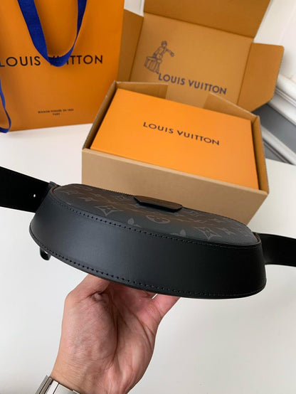 LV  Monogram Eclipse Moon Crossbody