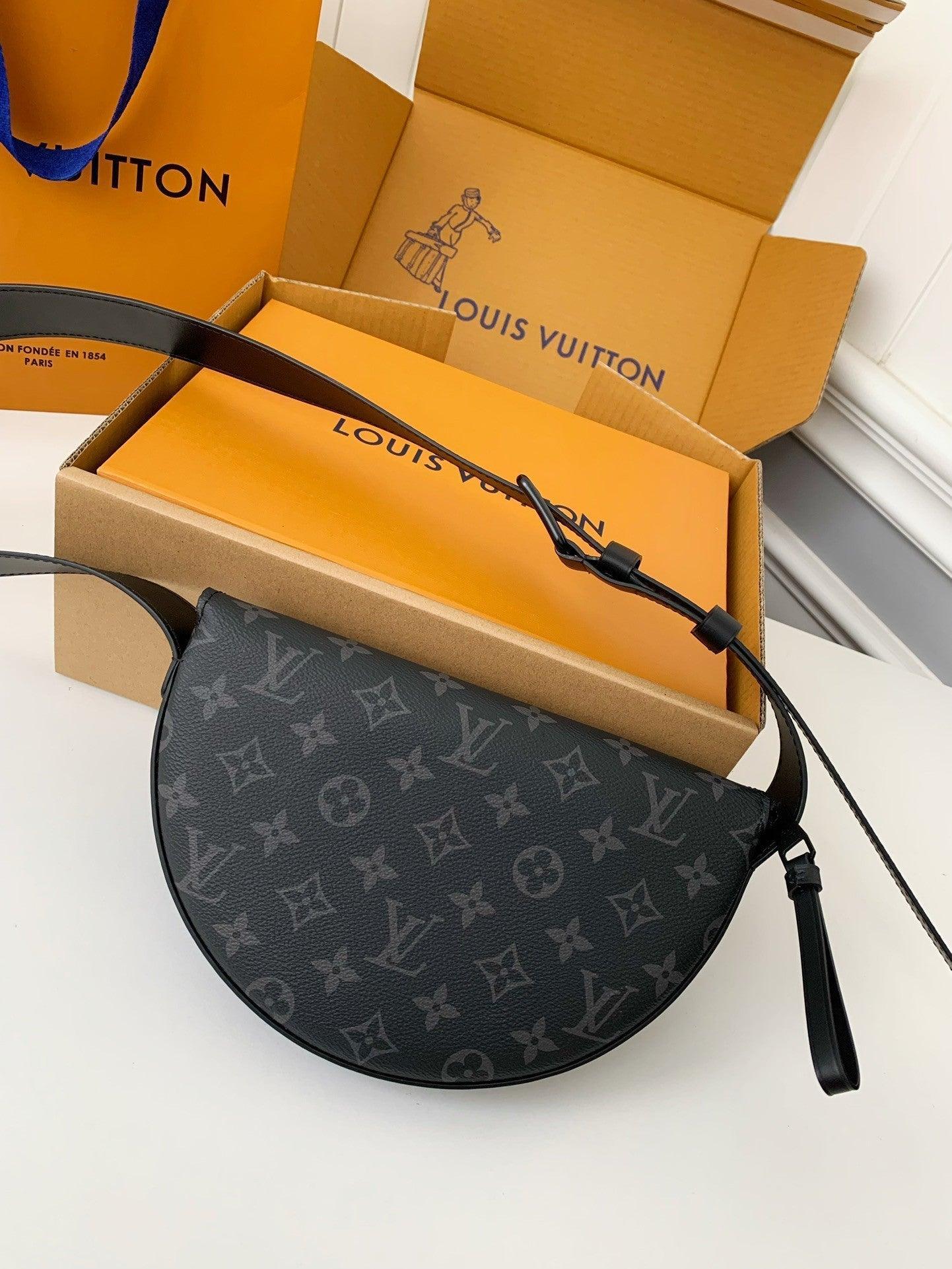 LV  Monogram Eclipse Moon Crossbody