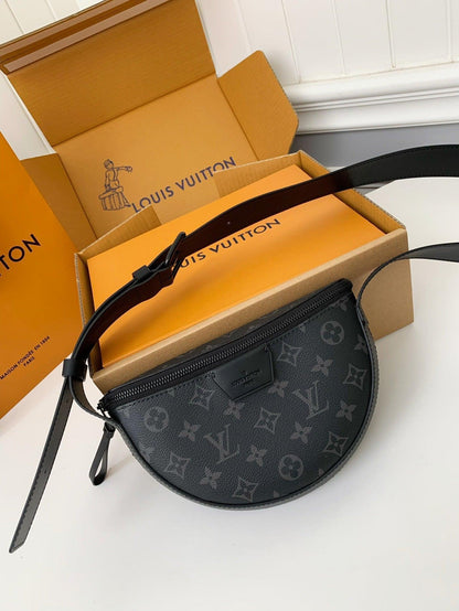 LV  Monogram Eclipse Moon Crossbody